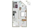 Etagenwohnung Cuxhaven Duhnen - 2 Zimmer, 50 m&sup2;, 890&euro; | Angebot:26399663